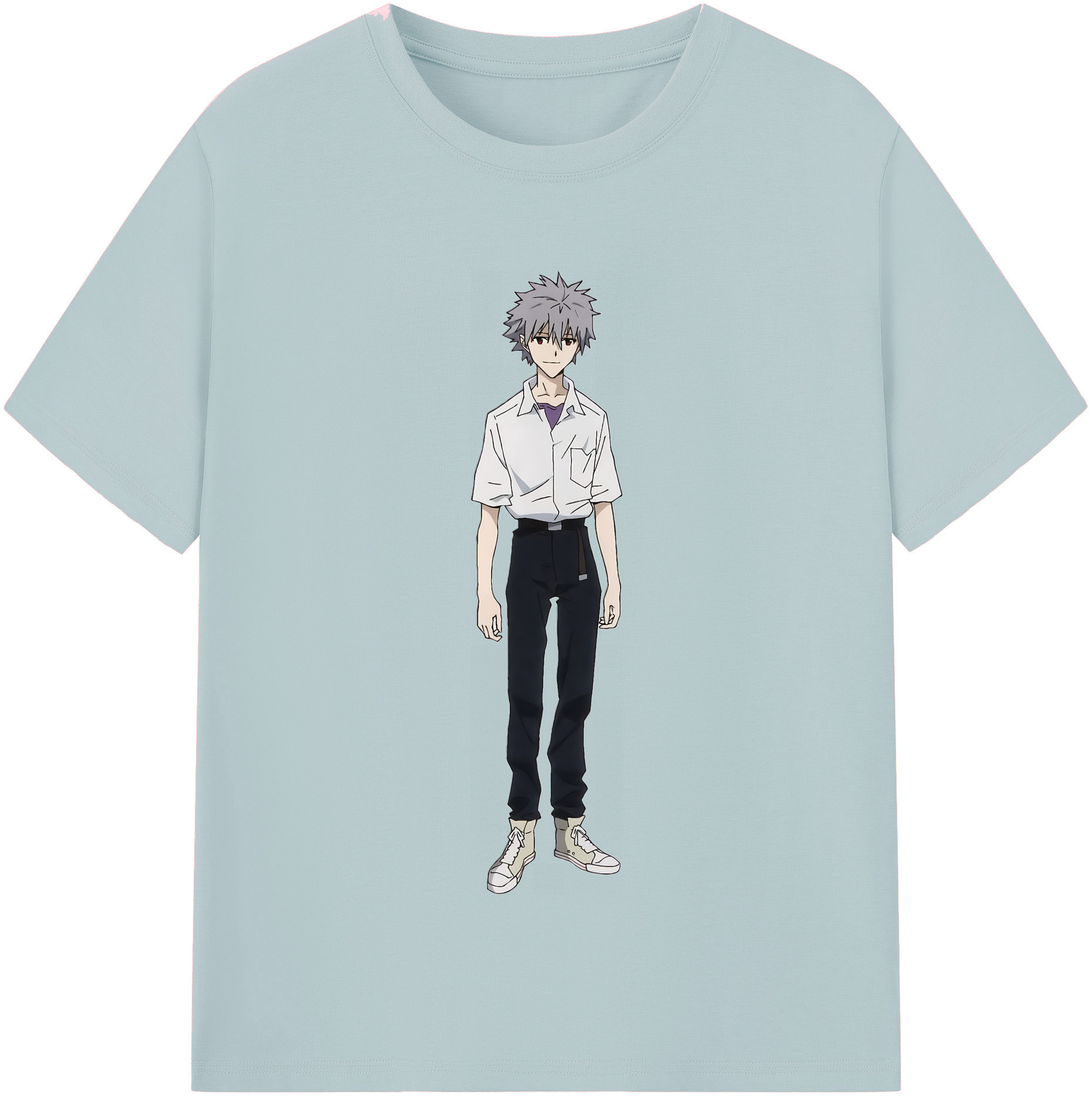 （画像用） EVA 新世紀エヴァンゲリオン 綿100％半袖Tシャツ（フロントプリント）